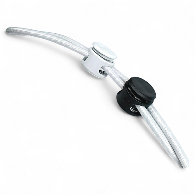 Mine Stopper Two Hole 6 mm Hole Diameter Plastic Stopper - Top Press H005045