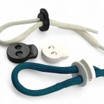 ki Delikli 6 mm Delik Çaplı Plastik Stoper Üstten Basmalı - Yuvarlak Model Stoper H008023B