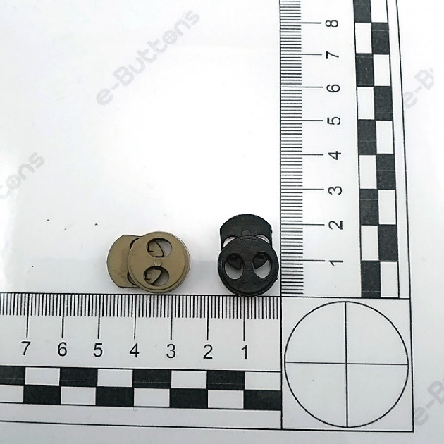 Circile Model Stopper - Two Hole Plastic Stopper 5 mm Hole Diameter Top Press H008023K