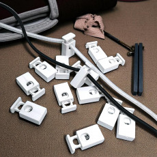 Single Hole Plastic Stopper Large Model 3 mm Hole Diameter Top Press H008506