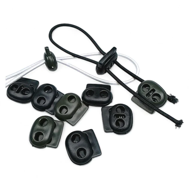 Plastic Stopper 5 mm Hole Diameter Two Hole 100 Pcs/Packet  H005004promo