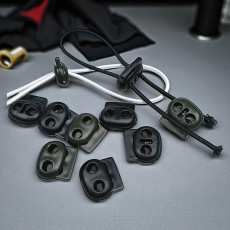 Plastic Stopper 5 mm Hole Diameter Two Hole Top Press H005004 Plastic Stopper 5 mm Hole Diameter Two Hole Top Press H005004