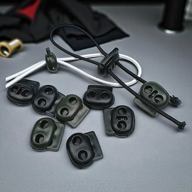 Plastic Stopper 5 mm Hole Diameter Two Hole Top Press H005004