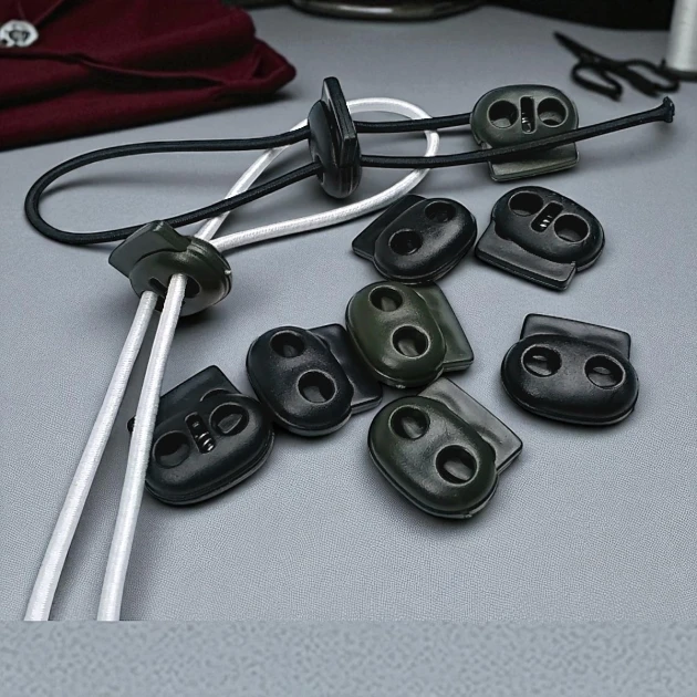 Plastic Stopper 5 mm Hole Diameter Two Hole Top Press H005004