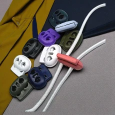 Plastic Stopper Two Hole 4 mm Hole Diameter Top Press - Moon Model Stopper H005033