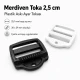 Merdiven Toka 2,5 cm Plastik Askı Ayar Tokası Çanta ve Kayış Tokası