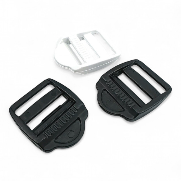 2.5 cm - 1" Adjustment Buckle Ladder Buckle - Plastic Bag Buckle H002610