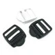 2.5 cm - 1" Adjustment Buckle Ladder Buckle - Plastic Bag Buckle H002610