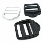 2.5 cm - 1" Adjustment Buckle Ladder Buckle - Plastic Bag Buckle H002610