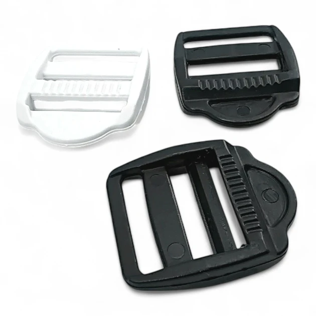 2.5 cm - 1" Adjustment Buckle Ladder Buckle - Plastic Bag Buckle H002610