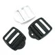 2.5 cm - 1" Adjustment Buckle Ladder Buckle - Plastic Bag Buckle H002610