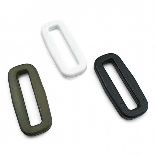 2.5 cm - 1" Plastic Rectangular Buckle Strap Adjustment Buckle H002820