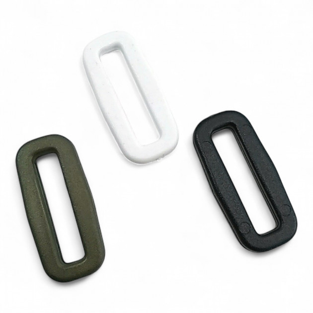 2.5 cm - 1" Plastic Rectangular Buckle Strap Adjustment Buckle H002820