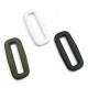 2.5 cm - 1" Plastic Rectangular Buckle Strap Adjustment Buckle H002820