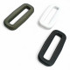 2.5 cm - 1" Plastic Rectangular Buckle Strap Adjustment Buckle H002820