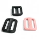 2.5 cm - 1" Strap Adjustment Buckle Plastic Lightweight Center Curved H002822