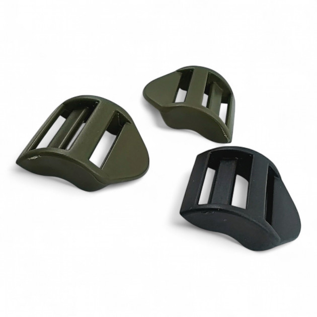 2.5 cm -1" Bag Strap Adjustment Buckle Plastic Hump Model Ladder Buckle H005504