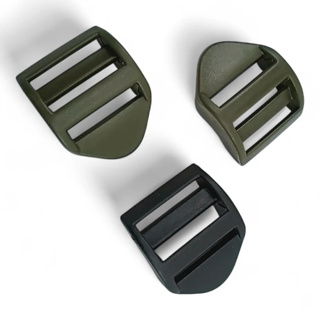 2.5 cm -1" Bag Strap Adjustment Buckle Plastic Hump Model Ladder Buckle H005504