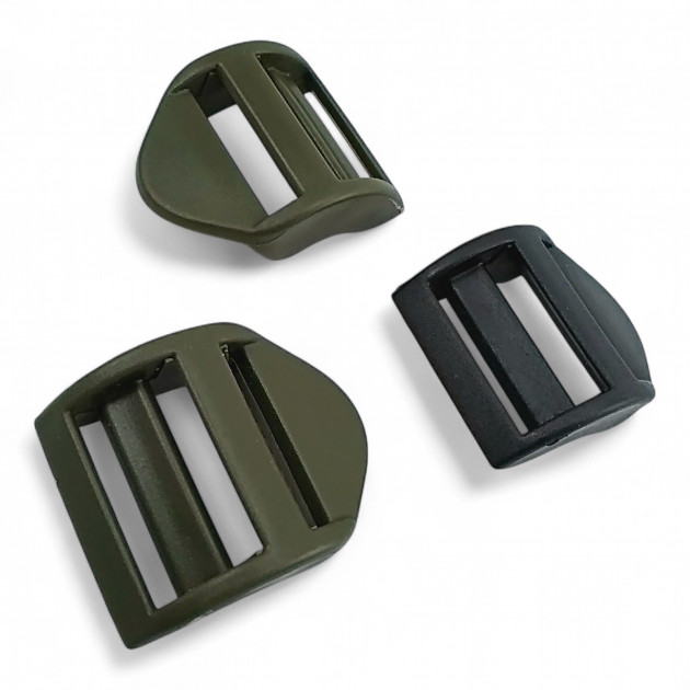 2.5 cm -1" Bag Strap Adjustment Buckle Plastic Hump Model Ladder Buckle H005504