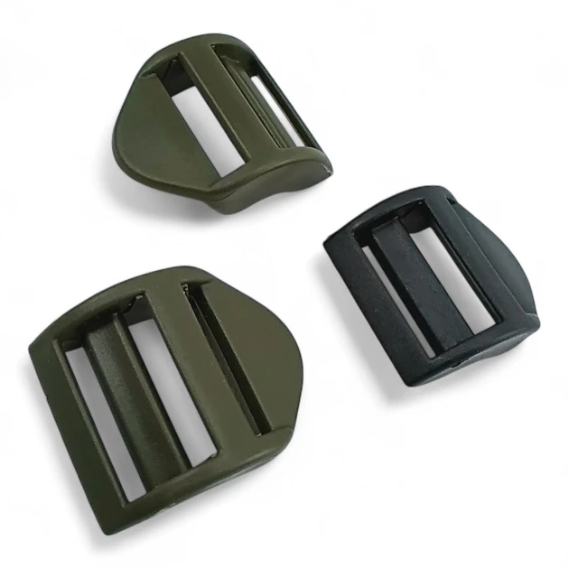 2.5 cm -1" Bag Strap Adjustment Buckle Plastic Hump Model Ladder Buckle H005504