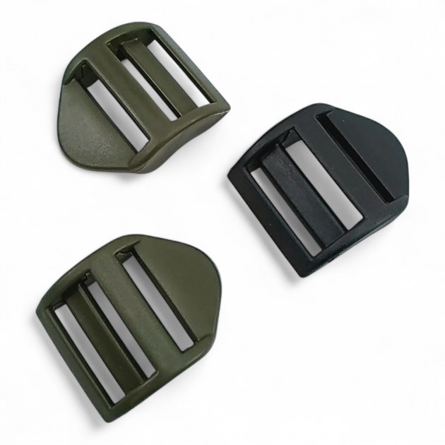 2.5 cm -1" Bag Strap Adjustment Buckle Plastic Hump Model Ladder Buckle H005504