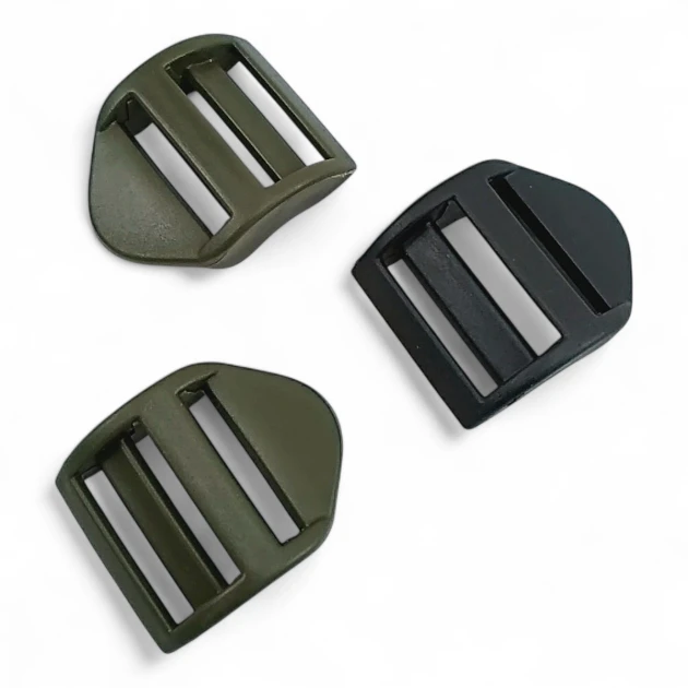 2.5 cm -1" Bag Strap Adjustment Buckle Plastic Hump Model Ladder Buckle H005504