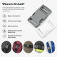 Snap Plastic Buckle 3 cm / 1.18 in for bags and accessories