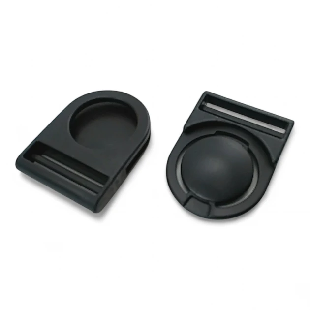 3 cm Üstten Düğmeli Plastik Palaska Toka H007012