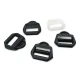 1.5 cm  -0,60" Bag Strap Adjustment Buckle Plastic Ladder Buckle H008013