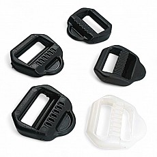 1.5 cm  - 0,60" Bag Strap Adjustment Buckle Plastic Ladder Buckle H008013