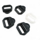 1.5 cm  -0,60" Bag Strap Adjustment Buckle Plastic Ladder Buckle H008013