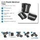 4 cm / 1.57 in Plastic Ladder Lock Strap Adjuster Buckle for Bags and Webbing