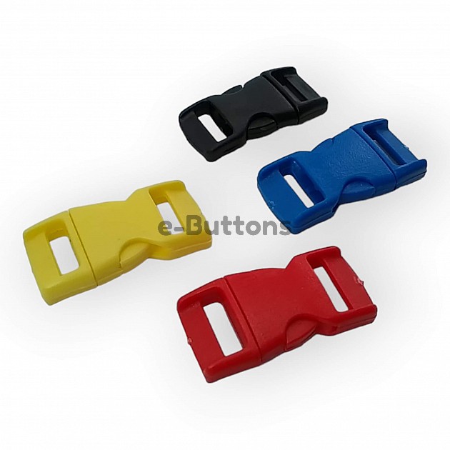 Plastic Bandolier Buckle 1 cm Snap Plastic Buckle H009070