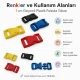 Snap Plastic Buckle 1 cm / 0.4 in for bags, shoes, and textile products