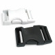 2 cm Snap-On Plastic Buckle Plastic Bandolier Buckle H009074
