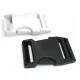 2 cm Snap-On Plastic Buckle Plastic Bandolier Buckle H009074