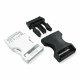 2 cm Snap-On Plastic Buckle Plastic Bandolier Buckle H009074