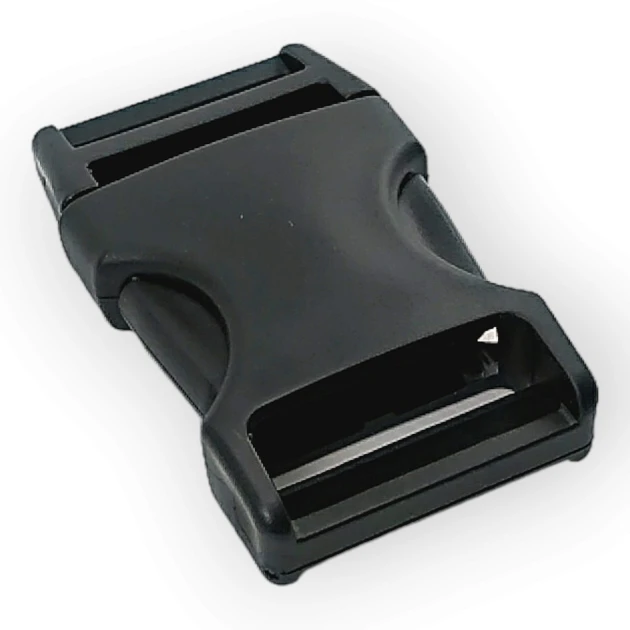 2 cm Snap-On Plastic Buckle Plastic Bandolier Buckle H009074