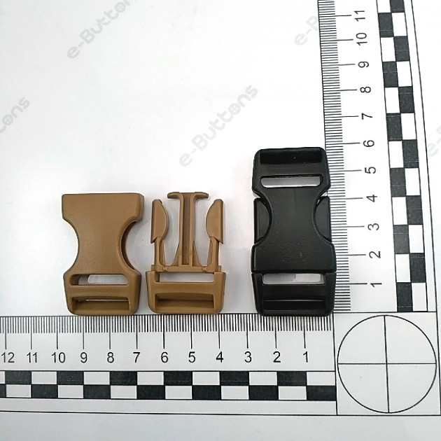 2 cm - 0,79" Bandolier Buckle Snap Plastic Buckle Special Custom Production H009074SPC