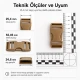 Bandolier Buckle 2.5 cm / 1 in Snap-On Plastic Buckle for Bags and Outdoor Gear