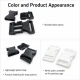 Snap Bandolier Buckle 2.5 cm / 1 in Plastic Side-Release Buckle for Bags and Webbing, durable and versatile for various