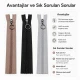 37 cm / 14.57 in N5 / #5 Nylon Coil Jacket Zipper – Open End Zipper for jackets and outdoor gear