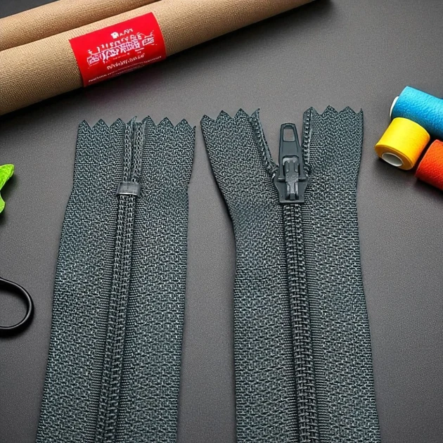 7" Pants and Skirt Zippers 18 cm Type 5 Nylon Close End  ZPHSN0018T5