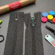 Pantolon ve Etek Fermuarı 18 cm Tip 5 Naylon Dipli Fermuar ZPHSN0018T5