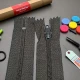 7" Pants and Skirt Zippers 18 cm Type 5 Nylon Close End  ZPHSN0018T5