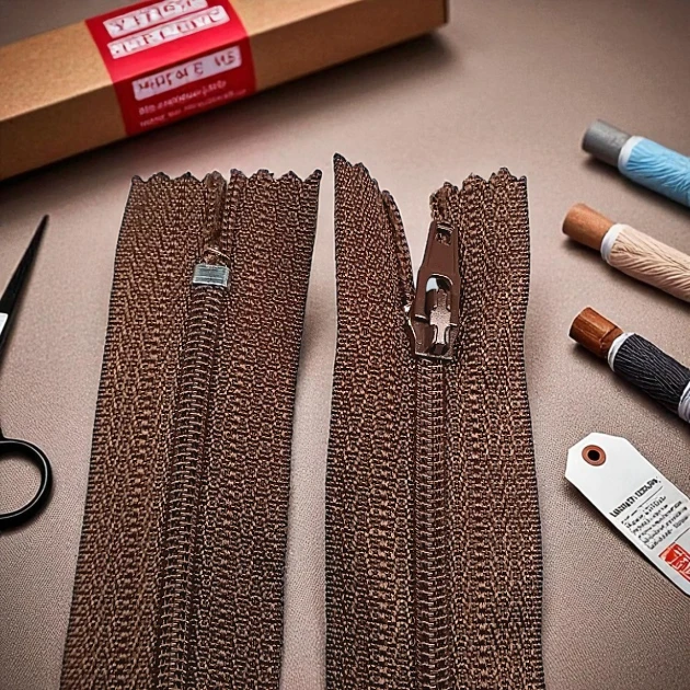 7" Pants and Skirt Zippers 18 cm Type 5 Nylon Close End  ZPHSN0018T5