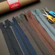 7" Pants and Skirt Zippers 18 cm Type 5 Nylon Close End  ZPHSN0018T5