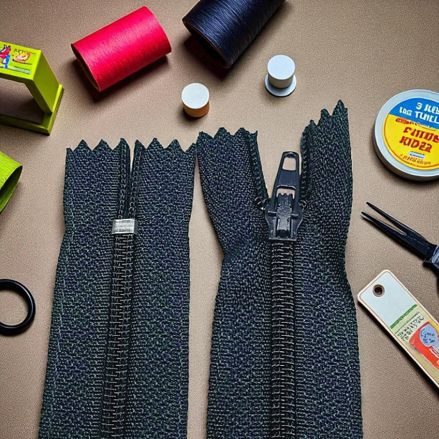 7" Pants and Skirt Zippers 18 cm Type 5 Nylon Close End  ZPHSN0018T5