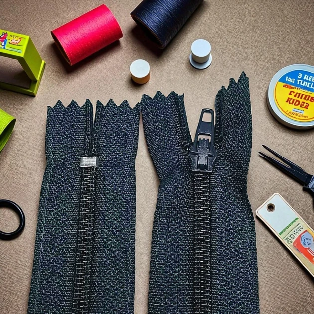 7" Pants and Skirt Zippers 18 cm Type 5 Nylon Close End  ZPHSN0018T5