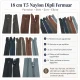 18 cm closed-end nylon zipper #3 for pants and skirts, durable and lightweight fastening solution